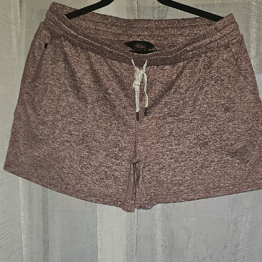 Pacific Trail Heathered Purple Shorts
